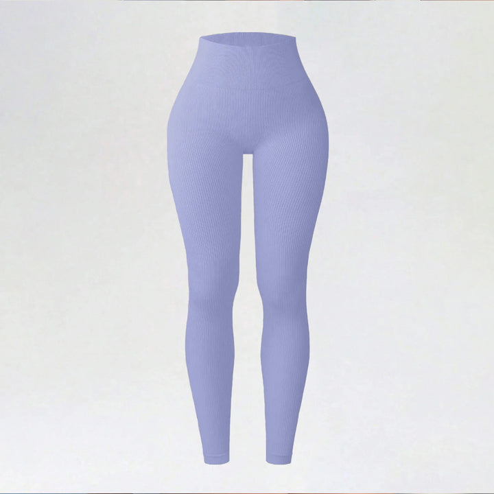 Women's High-Waisted Seamless Yoga Leggings for Fitness and Running