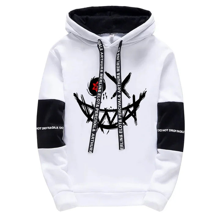 Men's Casual Hooded Tracksuit for All Seasons and Daily Wear