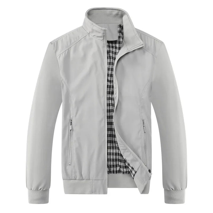 Men's Casual Solid Slim Fit Coat for Autumn and Winter