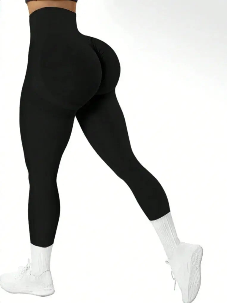 Women's High Waist Seamless Yoga Leggings Pants with Tummy Control