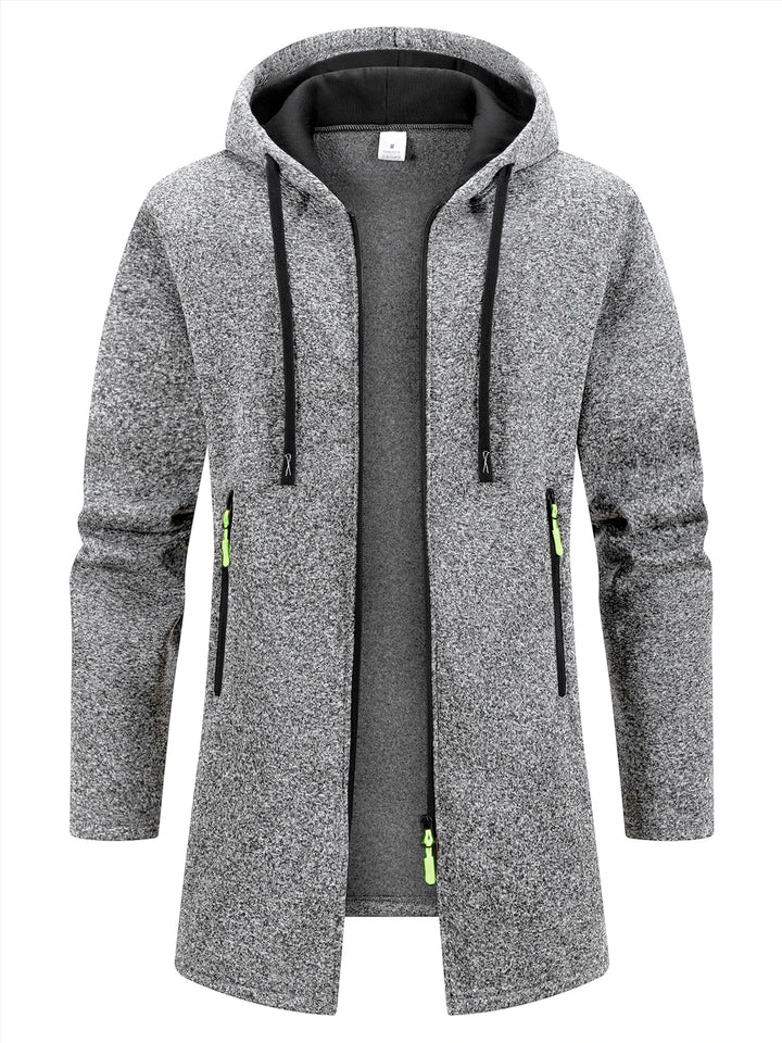 Men's Oversized Hooded Sweatshirt and Warm Winter Coat Tracksuit