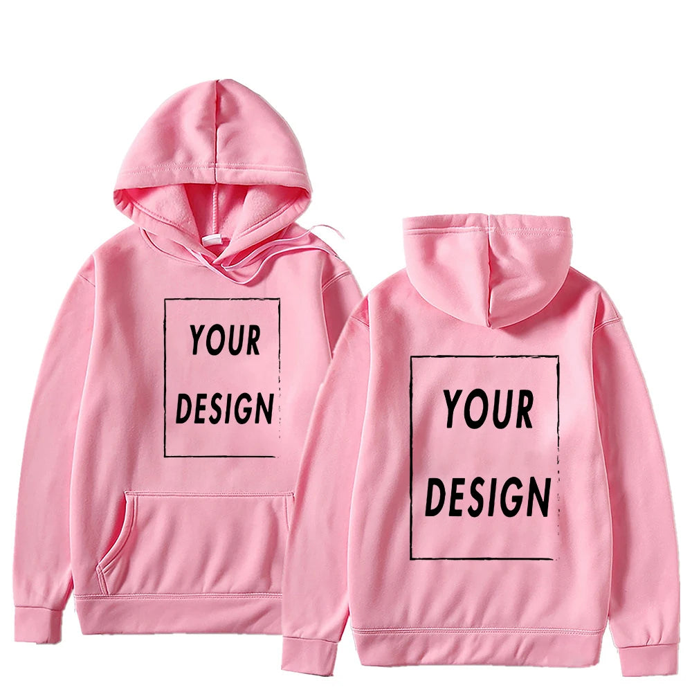 Men's Customizable Personalized Hoodie for Men and Women - DIY Fashion