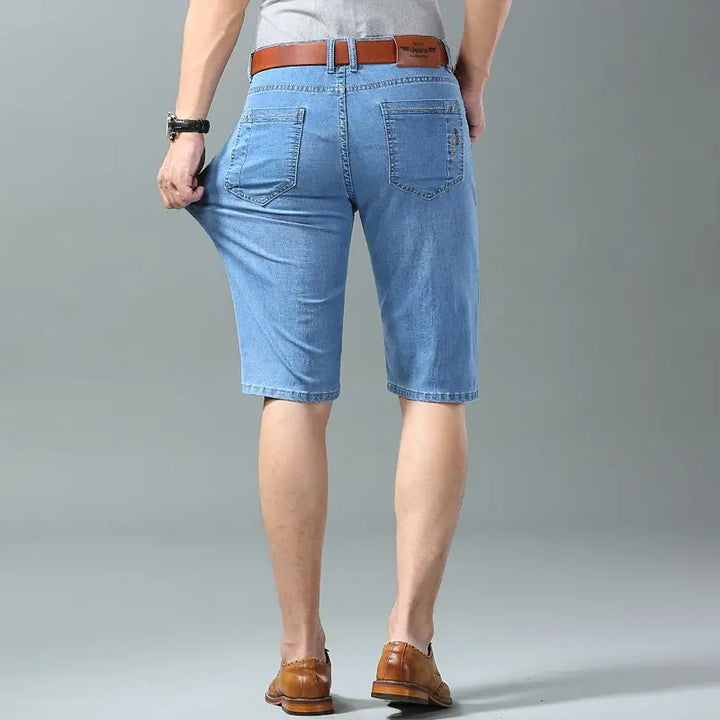 Men's Denim Jean Shorts for Casual Summer Wear