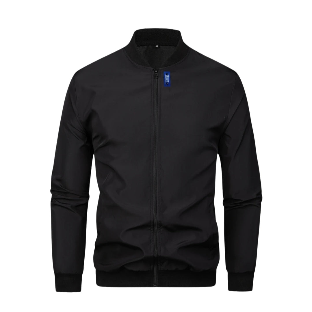 Men's Casual Thin Solid Color Collar Coat