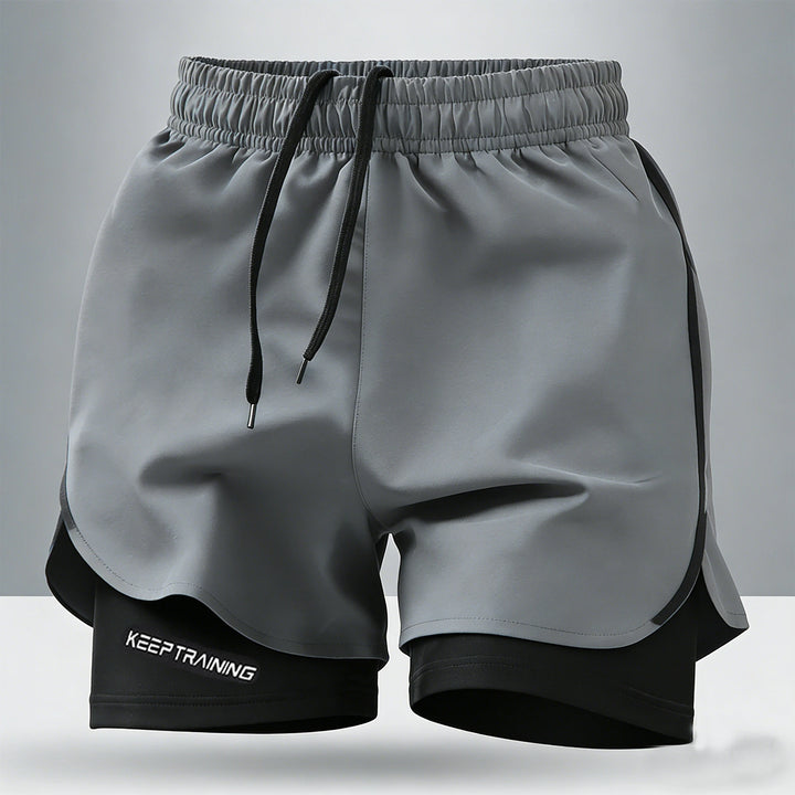 Men's Quick-Drying Multi-Color Fitness Sports Shorts - Comfortable & Breathable