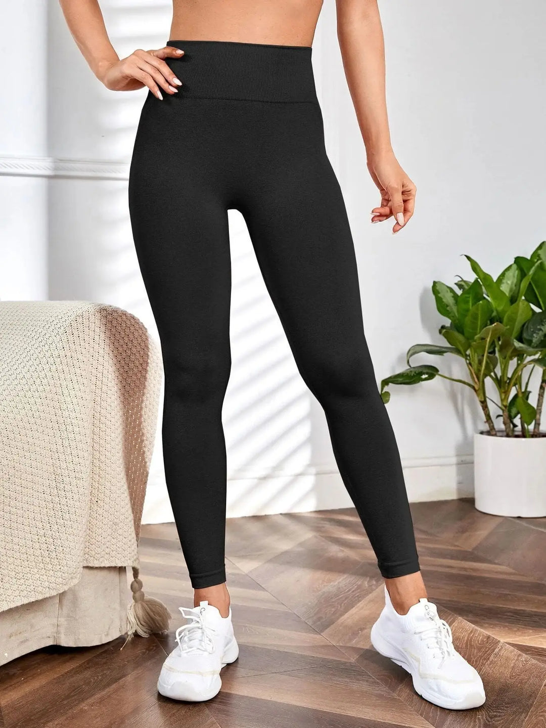 Women's High Waist Seamless Yoga Leggings Pants with Tummy Control