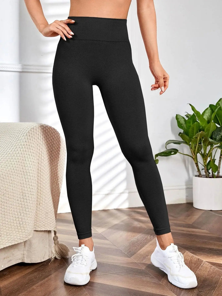 Women's High Waist Seamless Yoga Leggings Pants with Tummy Control