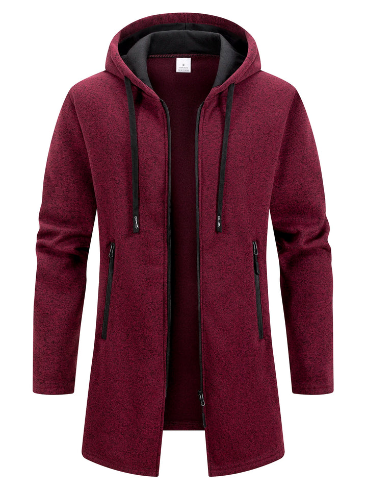 Men's Oversized Hooded Sweatshirt and Warm Winter Coat Tracksuit