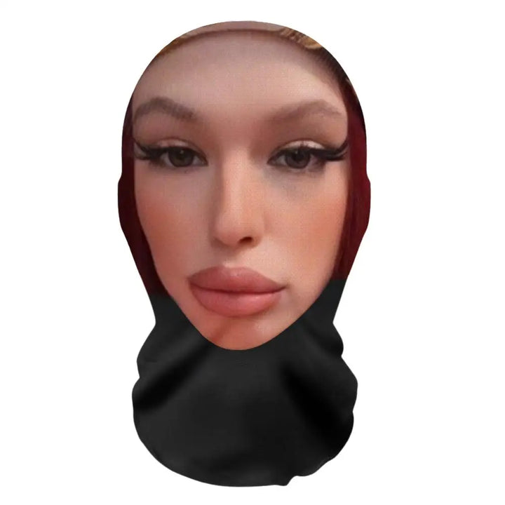 Halloween's 3D Printed Funny Full Face Mask for Costumes