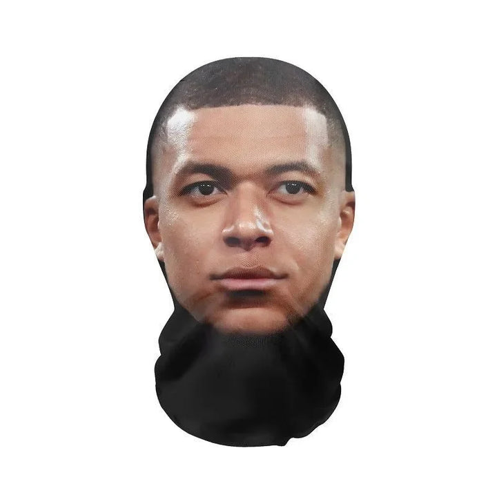 Halloween's 3D Realistic Face Mask Cosplay, Hip Hop & Costume Accessory