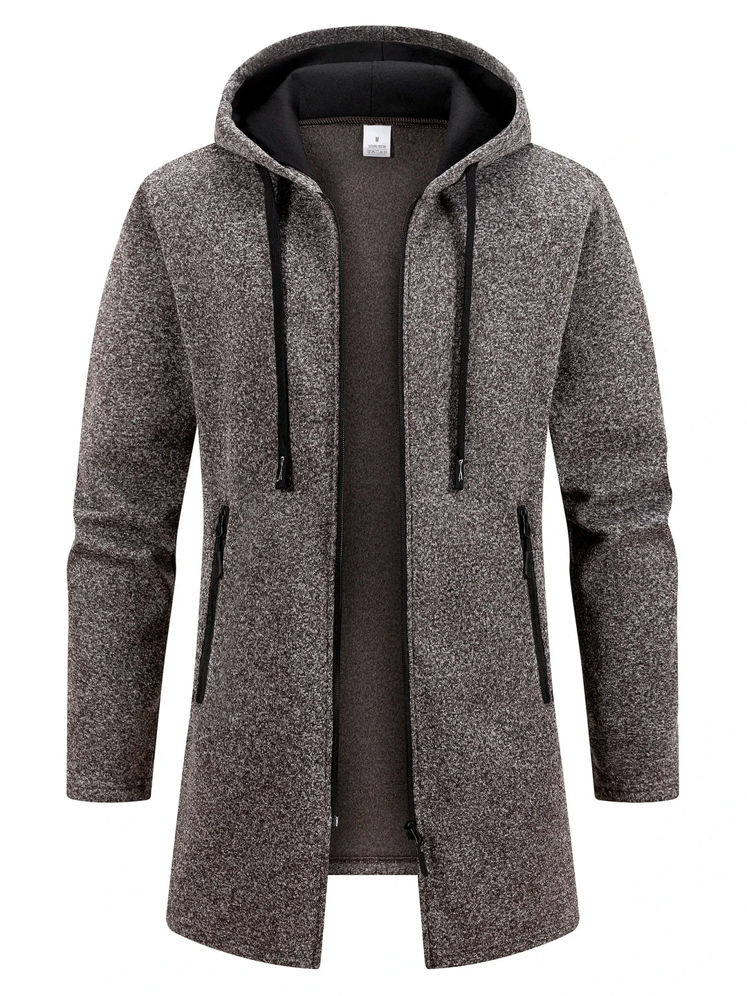 Men's Oversized Hooded Sweatshirt and Warm Winter Coat Tracksuit