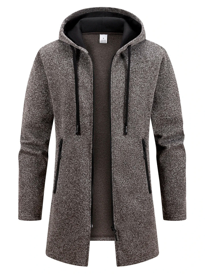 Men's Oversized Hooded Sweatshirt and Warm Winter Coat Tracksuit