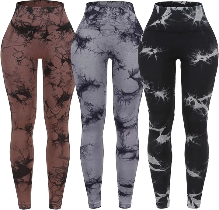Women's High Waist Seamless Yoga Pants, Push Up Sports Leggings