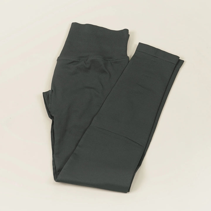 Women's Push-Up Low-Rise Seamless Yoga Leggings Pants for Gym Fitness