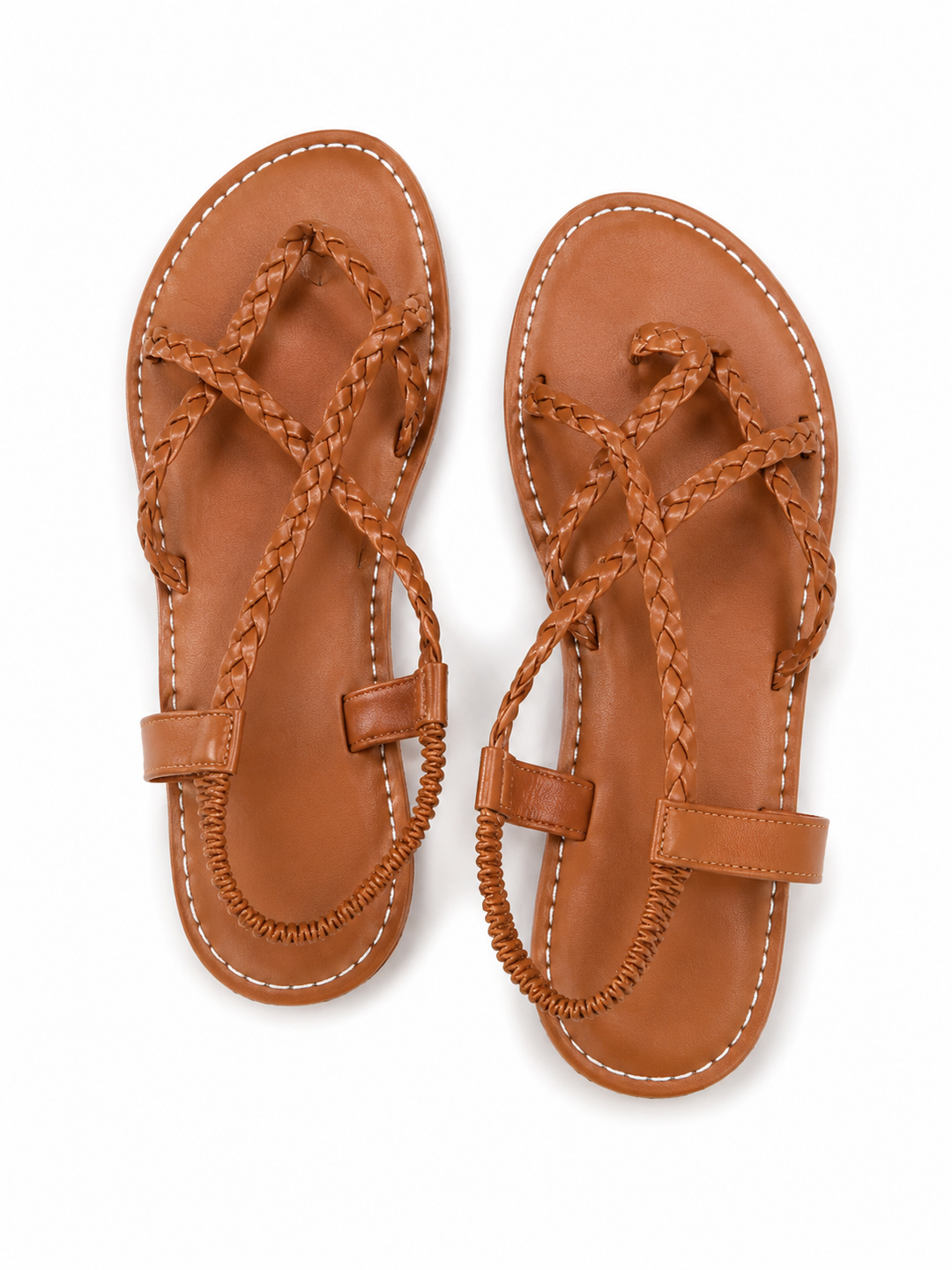 Imogen | Women's Glamorous Braided Platform Sandals