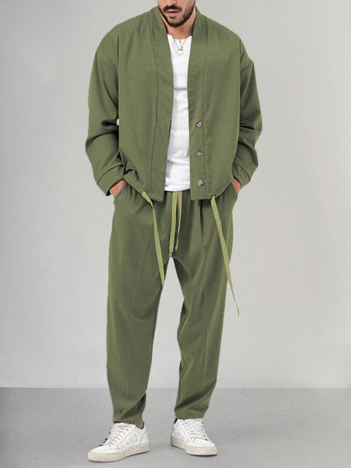 Men's Comfortable 2-Piece Lounge Outfit