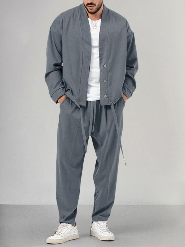 Men's Comfortable 2-Piece Lounge Outfit