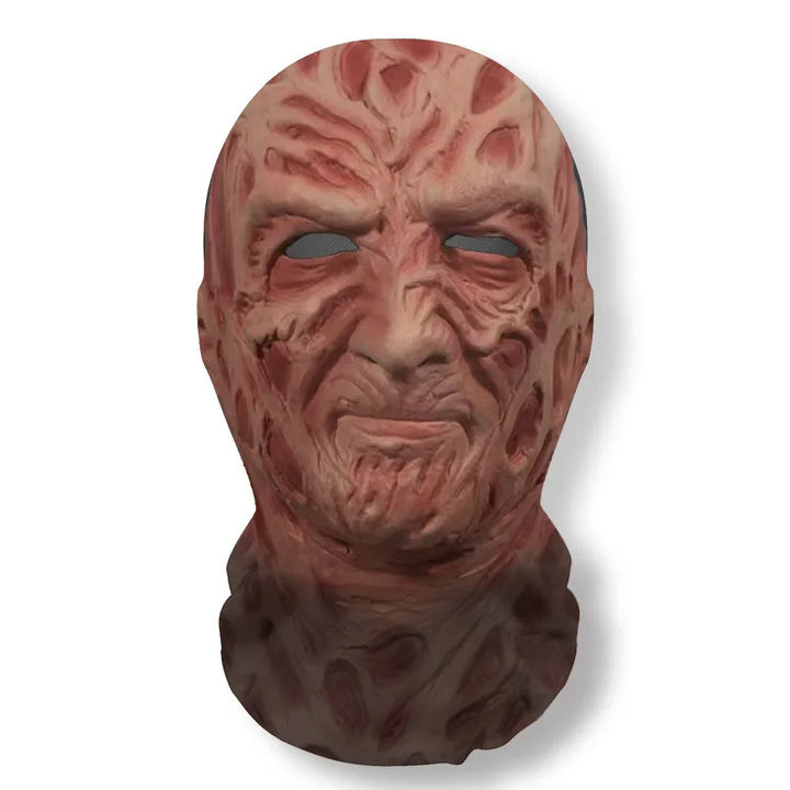 Halloween's 3D Ghost Face Mask Costumes, Stretch Mesh Full Skull Headgear