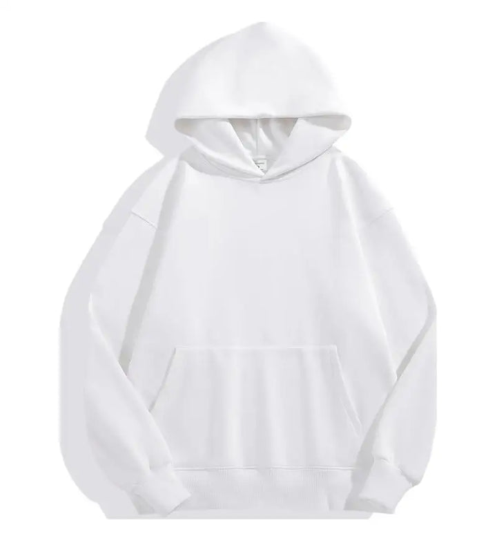 Men's Custom Logo 500GSM Heavyweight Casual Thick Cotton Hoodie