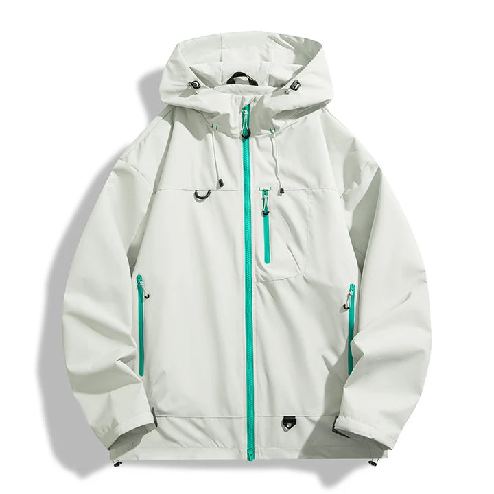 Men's Waterproof Hiking Coat - Windbreaker for Outdoor Activities