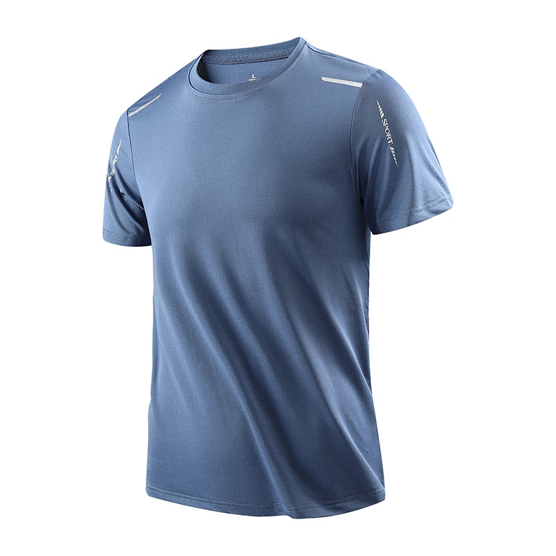 Men's Quick-Drying Breathable Running T-Shirt for Outdoor Sports