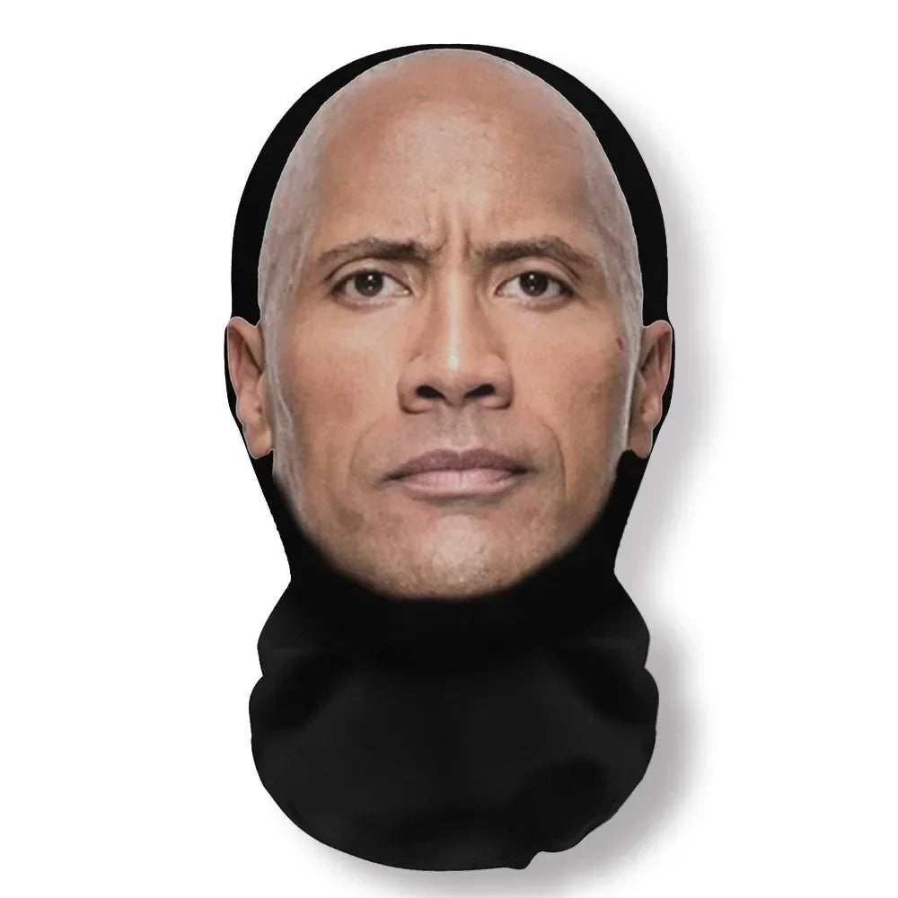 Halloween's 3D Realistic Face Mask Cosplay, Hip Hop & Costume Accessory