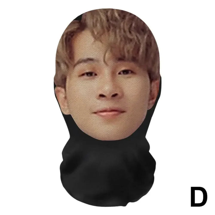 Halloween's 3D Realistic Face Mask Cosplay, Hip Hop & Costume Accessory