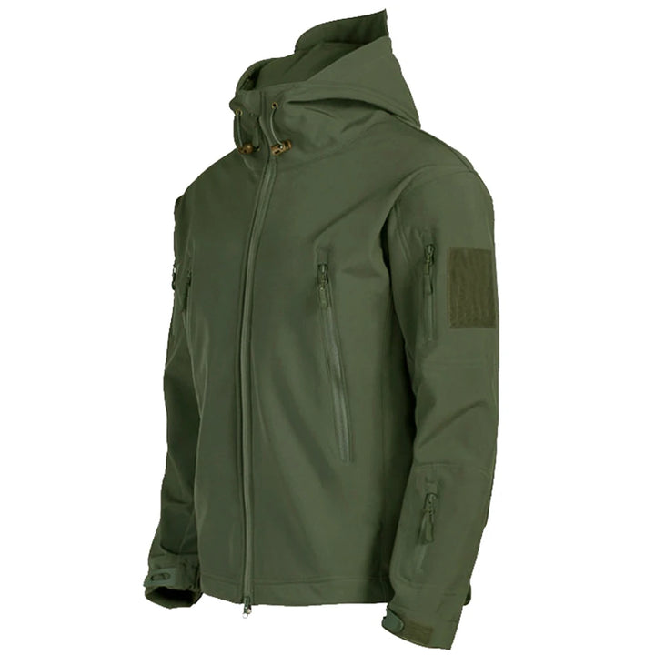 Men's Waterproof Windproof Tactical Soft Shell Military Coat