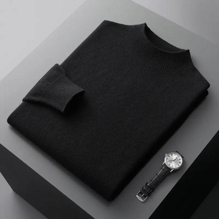 Men's Soft-Touch Wool Sweater for Ultimate Comfort and Style