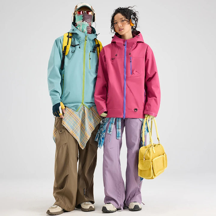 Men's Waterproof Hiking Coat - Windbreaker for Outdoor Activities