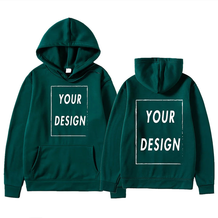 Men's Customizable Personalized Hoodie for Men and Women - DIY Fashion
