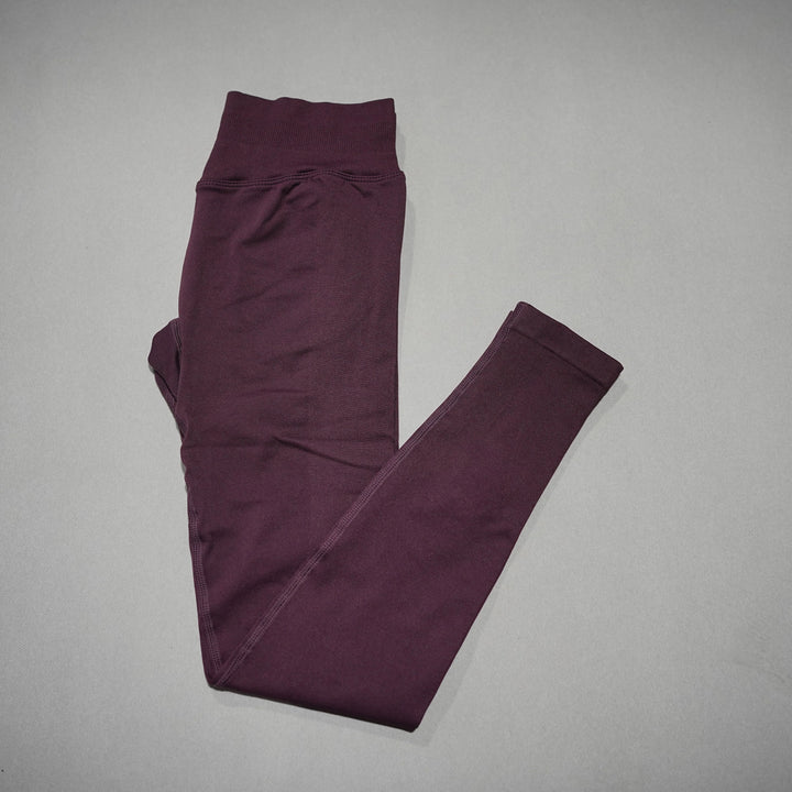 Women's High-Waisted Seamless Yoga Leggings with Tummy Control