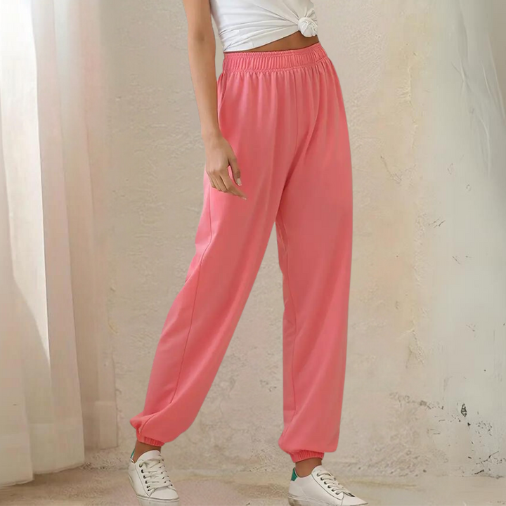 Women's Relaxed High Waisted Pocket Sweatpants