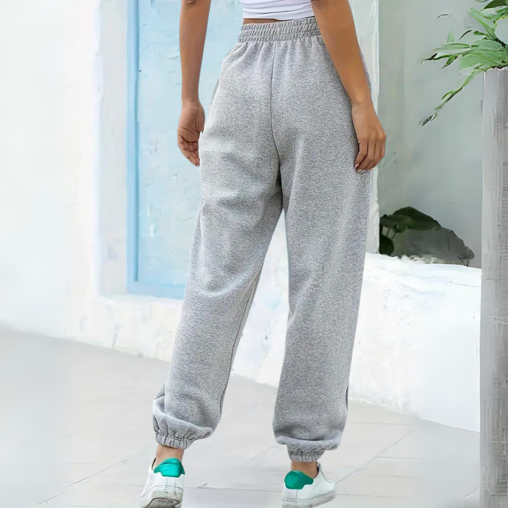 Women's Relaxed High Waisted Pocket Sweatpants