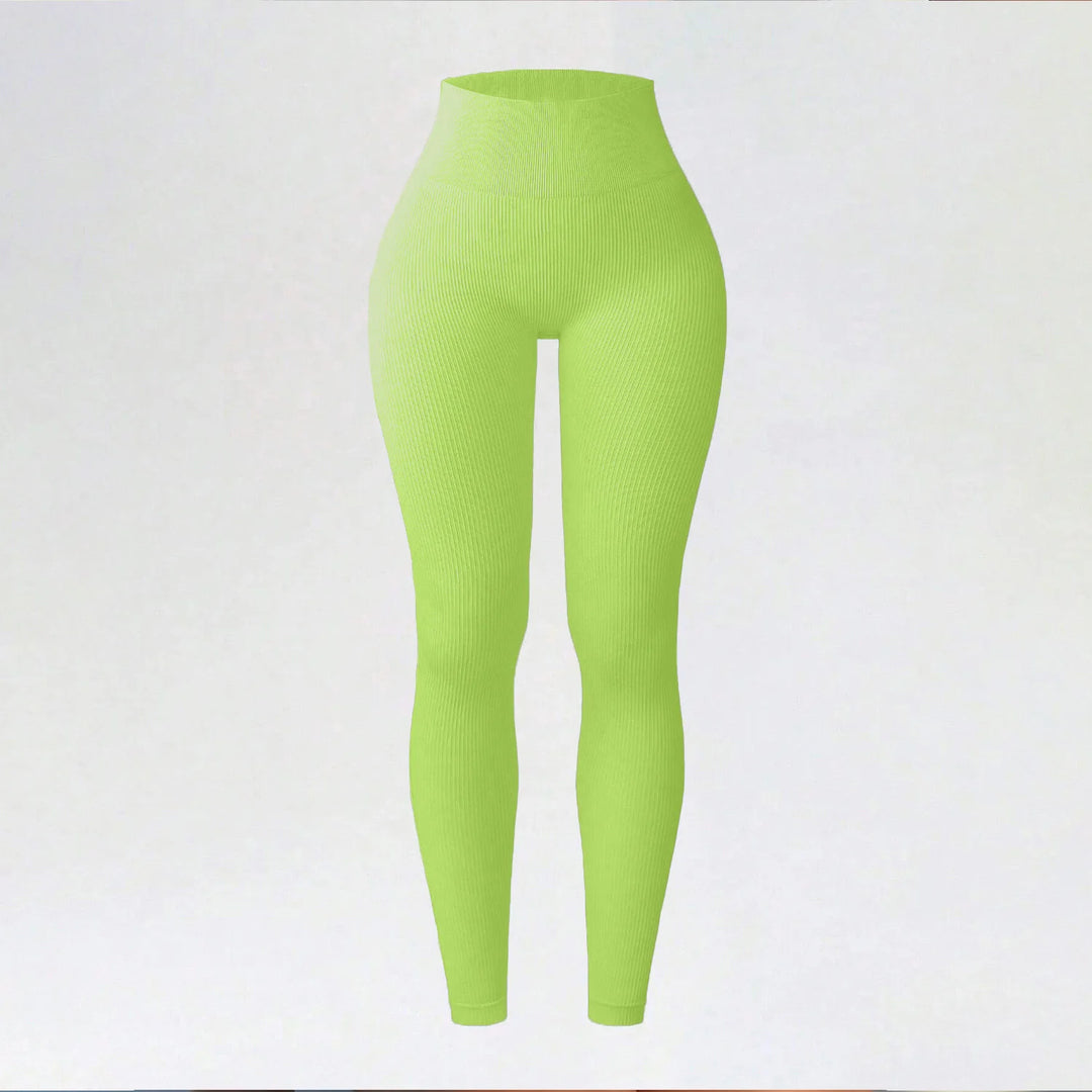 Women's High-Waisted Seamless Yoga Leggings for Fitness and Running