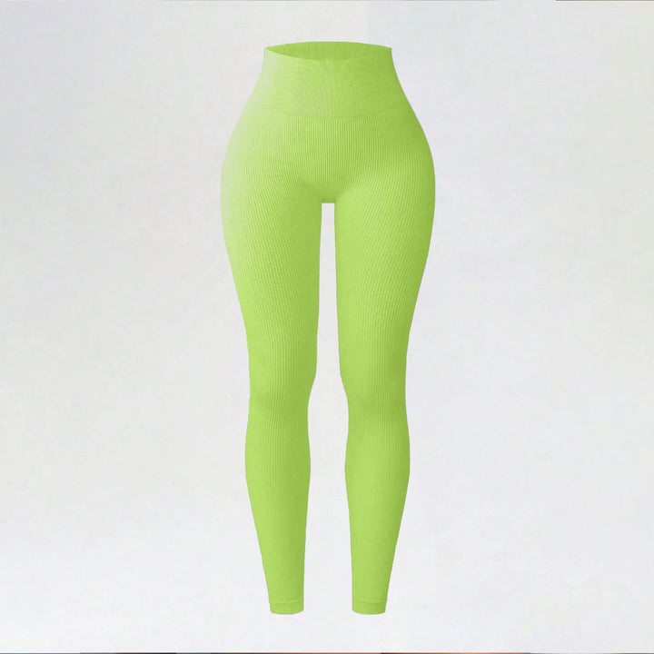 Women's High-Waisted Seamless Yoga Leggings for Fitness and Running