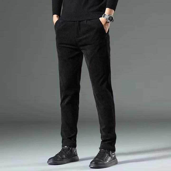 Men's Slim Fit Chino Pants – Tapered Dress Trousers
