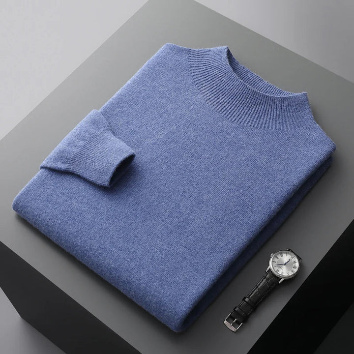 Men's Soft-Touch Wool Sweater for Ultimate Comfort and Style