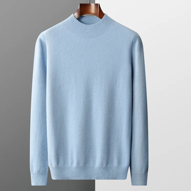 Men's Soft-Touch Wool Sweater for Ultimate Comfort and Style