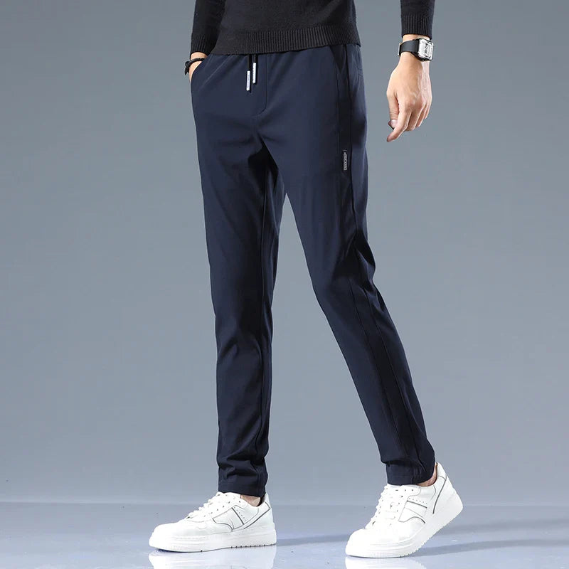 Men's Slim Fit Cotton Trousers