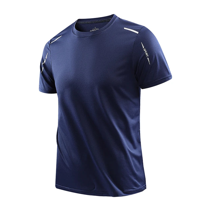Men's Quick-Drying Breathable Running T-Shirt for Outdoor Sports