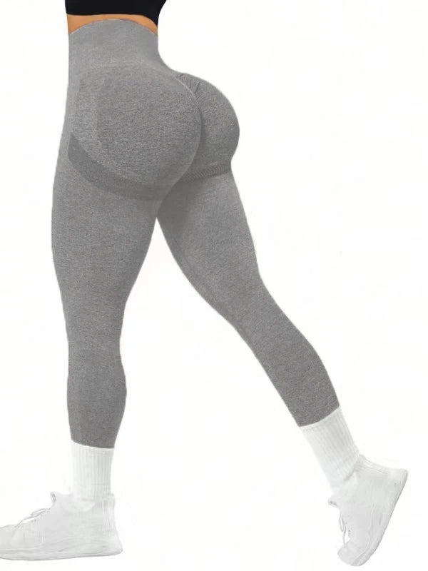 Women's High Waist Seamless Yoga Leggings Pants with Tummy Control