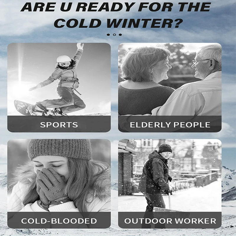 Men's 21-Zone Electric Heated Vest for Winter Sports and Camping