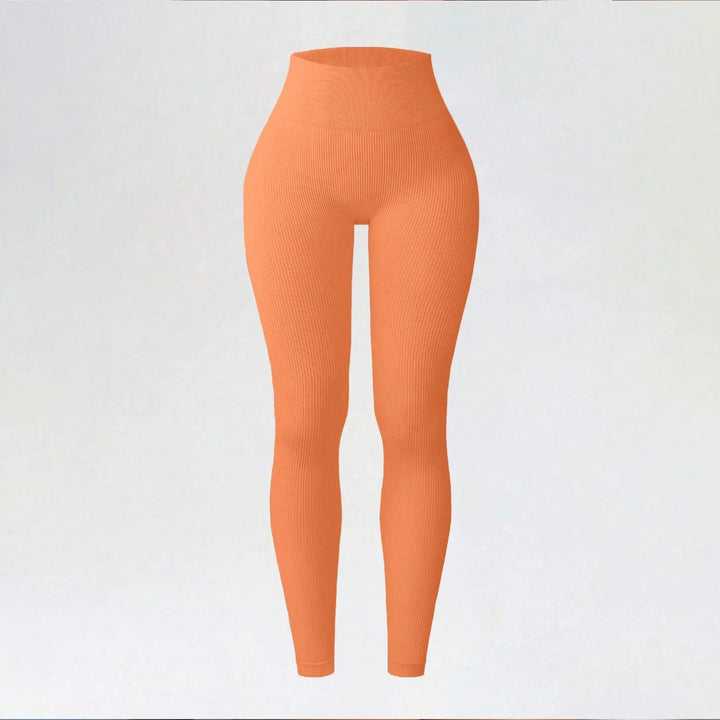 Women's High-Waisted Seamless Yoga Leggings for Fitness and Running
