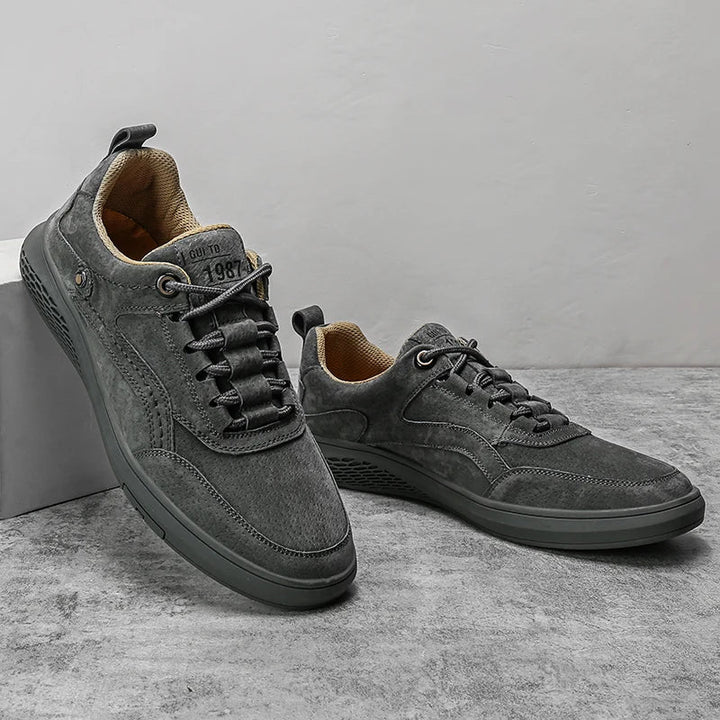 Men's Suede Hiking Shoes for Comfort and Durability
