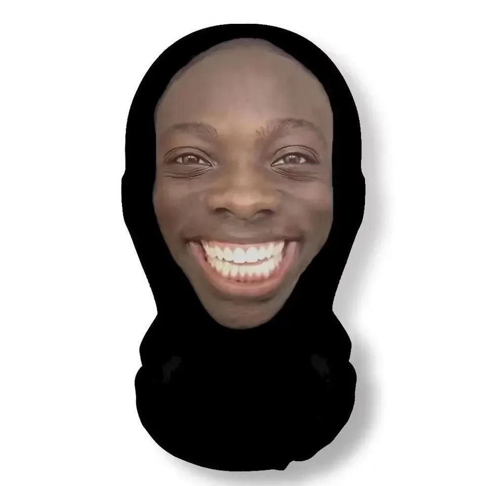 Halloween's 3D Realistic Face Mask Cosplay, Hip Hop & Costume Accessory