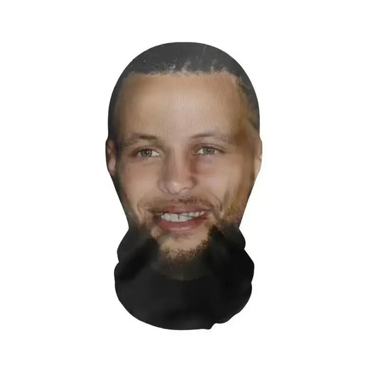 Halloween's 3D Realistic Face Mask Cosplay, Hip Hop & Costume Accessory