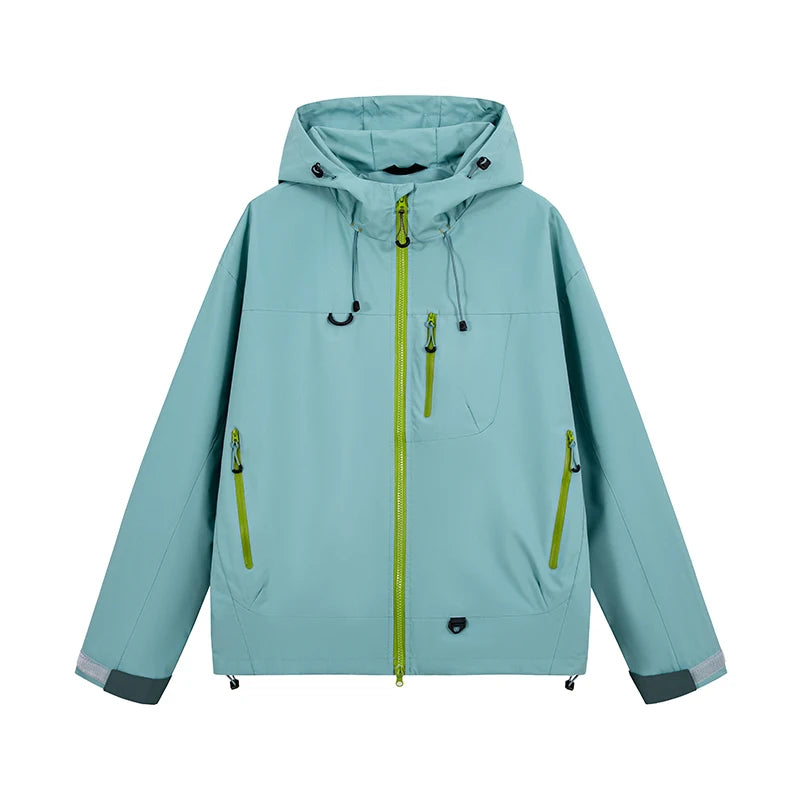 Men's Waterproof Hiking Coat - Windbreaker for Outdoor Activities
