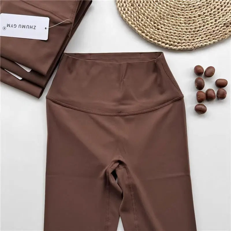 Women's High Waist Seamless Yoga Leggings for Gym and Jogging