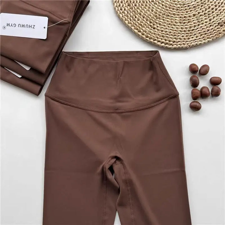 Women's High Waist Seamless Yoga Leggings for Gym and Jogging